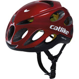 Kattelignende racerhjelm Vento Mips størrelse S 52-54cm rød metallic