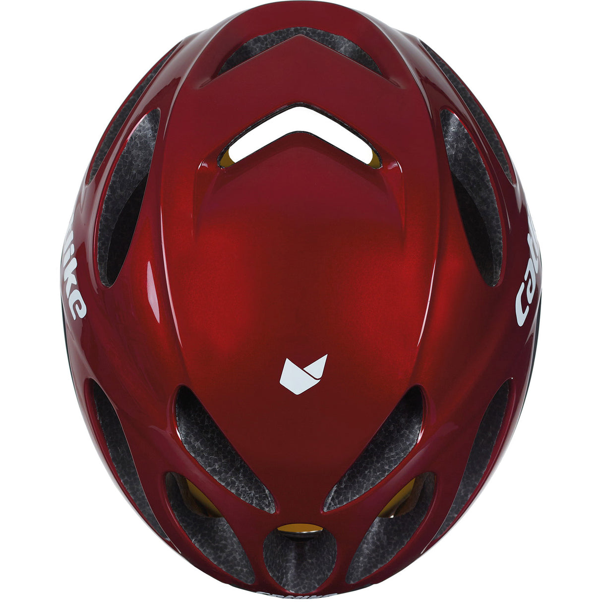 Kattelignende racerhjelm Vento Mips størrelse S 52-54cm rød metallic