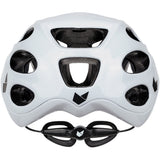 Kattelignende racerhjelm vento str. l 58-60cm hvid glans