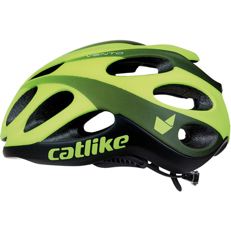 Kattelignende racerhjelm vento str. l 58-60cm fluo mat