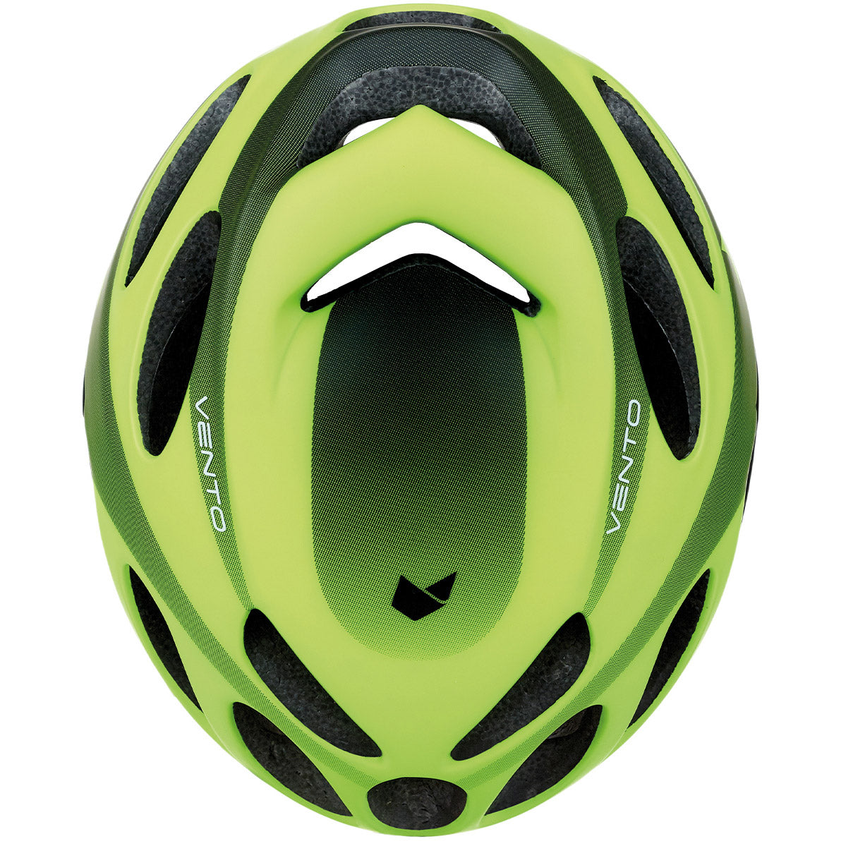 Kattelignende racerhjelm vento str. l 58-60cm fluo mat