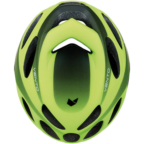 Kattelignende racerhjelm vento størrelse s 52-54cm fluo mat