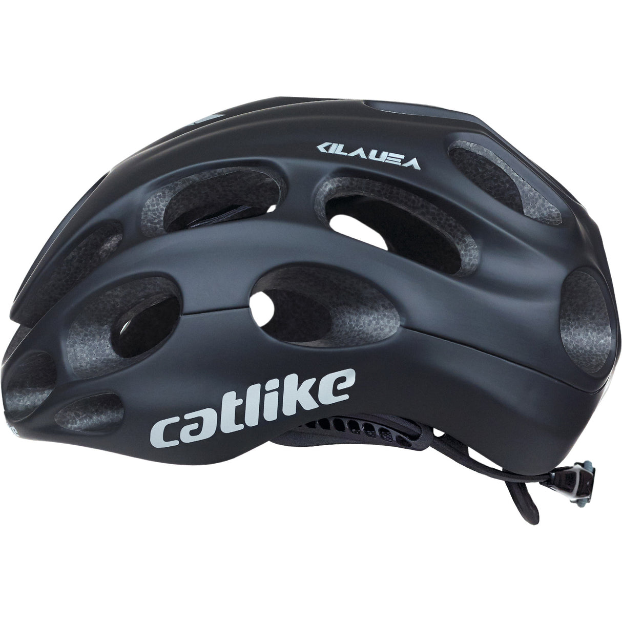 Kattelignende racerhjelm kilauea str. s 52-54cm sort mat