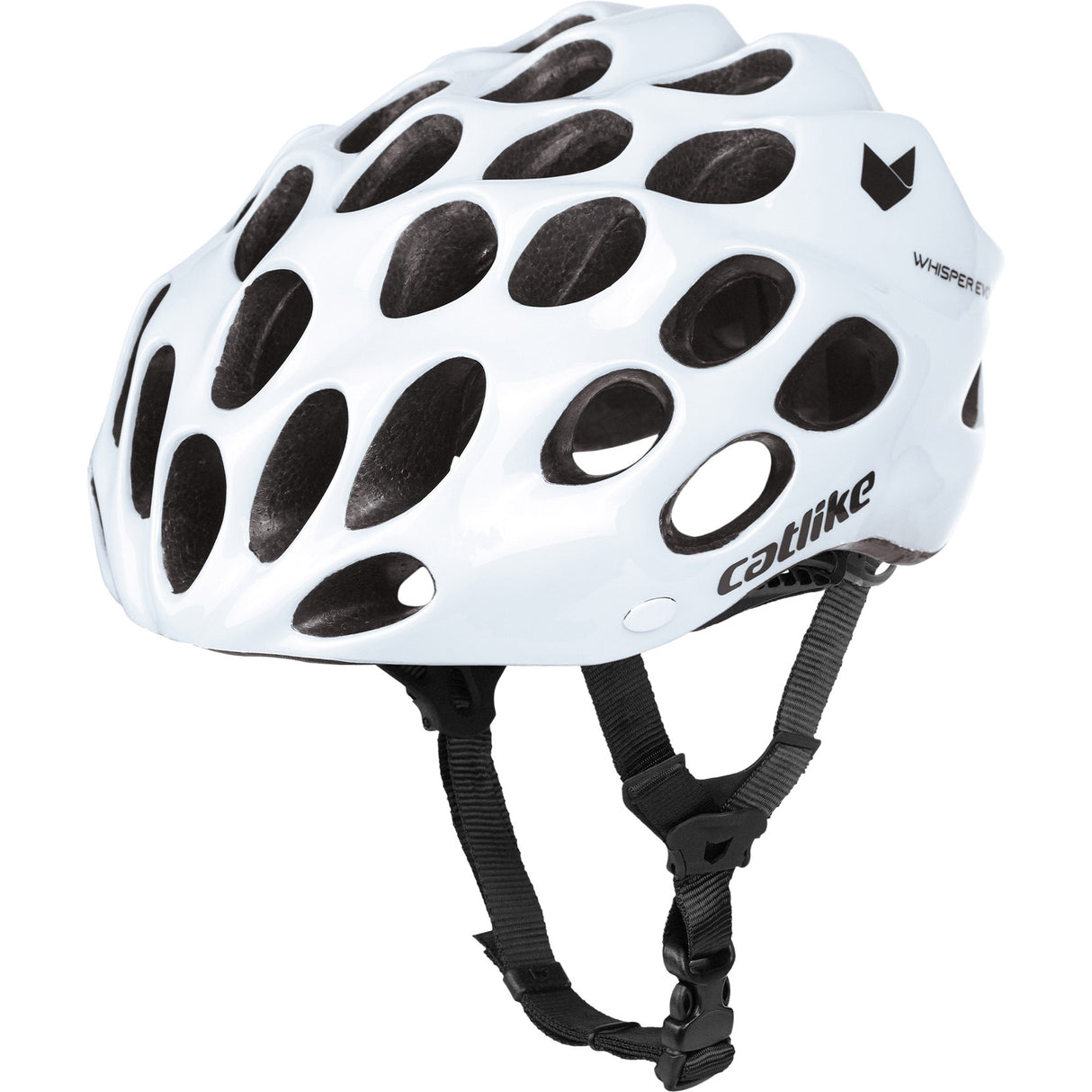 Buzaglo catlignende racehelm hvisken evo størrelse l 58-61 cm hvid