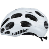 Kattelignende racerhjelm kilauea str. l 58-60cm hvid mat