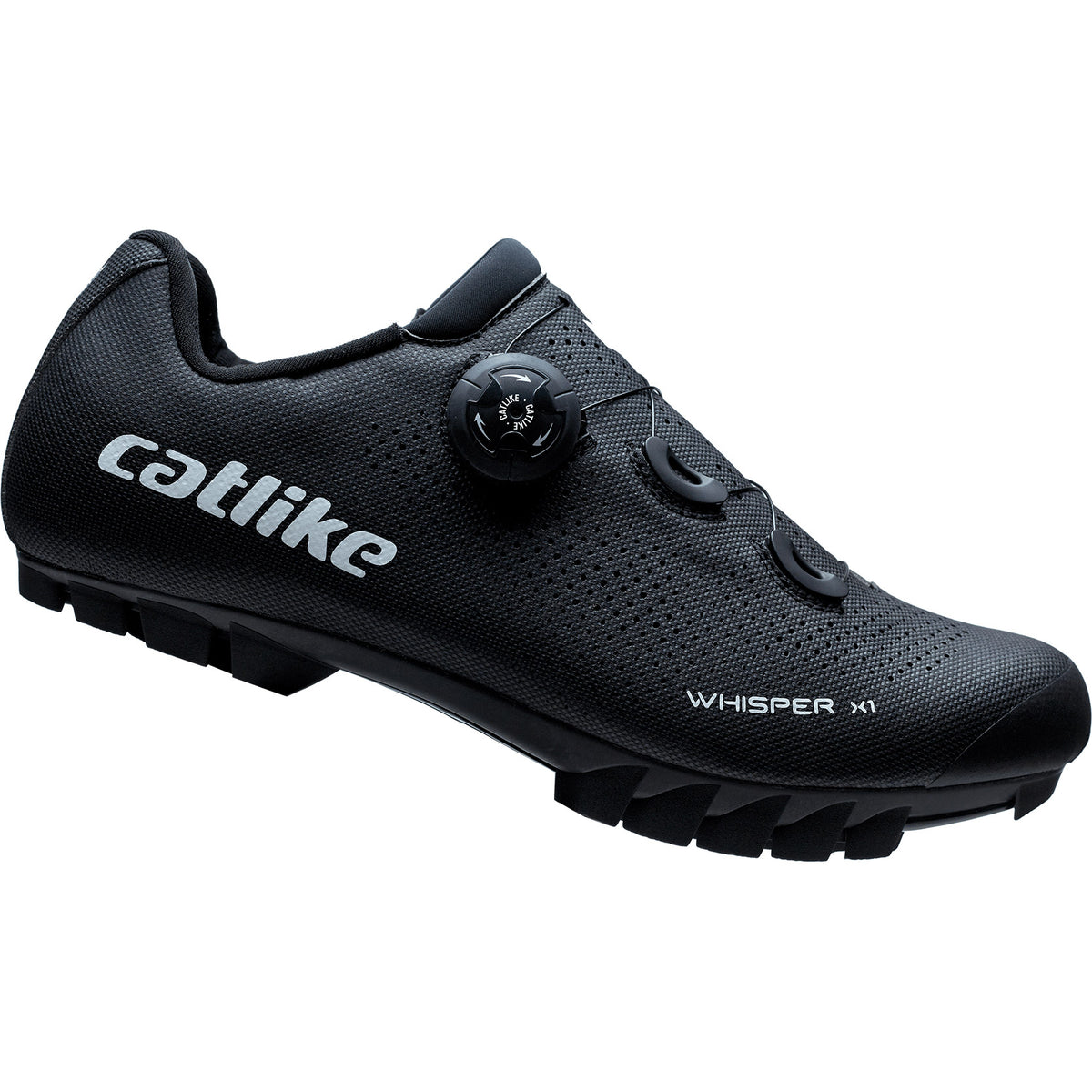 Buzaglo catligh mtb sko hvisker x1 mtb nylon størrelse 43 sort