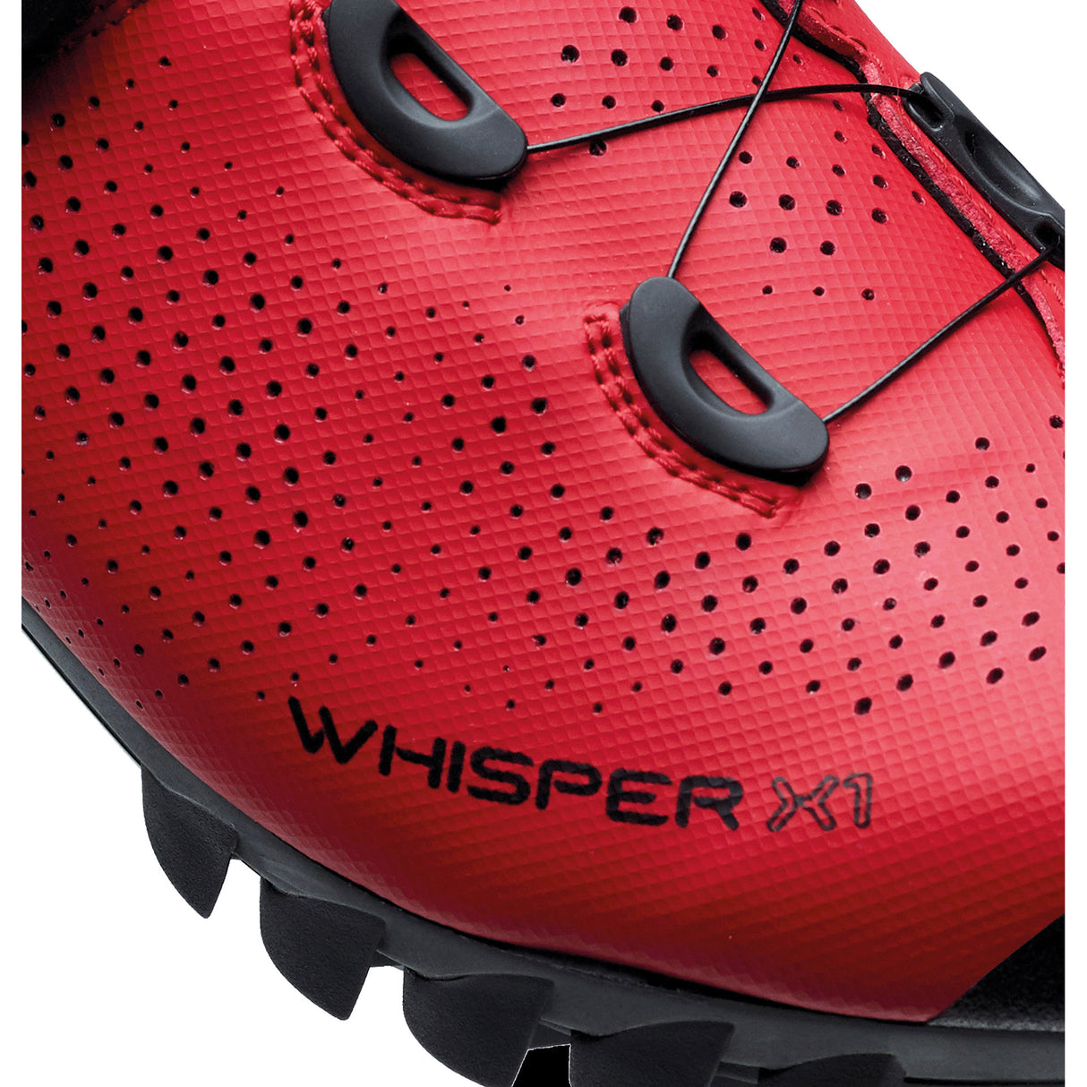 Catlike mtb sko whisper x1 mtb nylon str. 43 rød