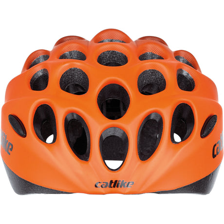 Kattelignende børnehjelm killing størrelse m 55-58cm orange