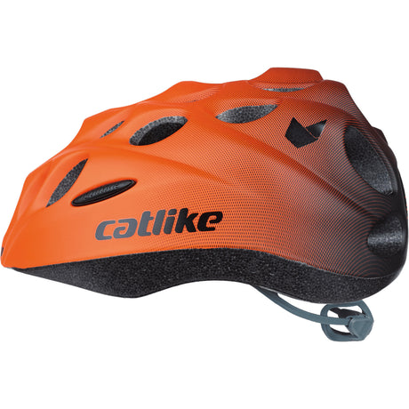 Kattelignende børnehjelm killing størrelse m 55-58cm orange