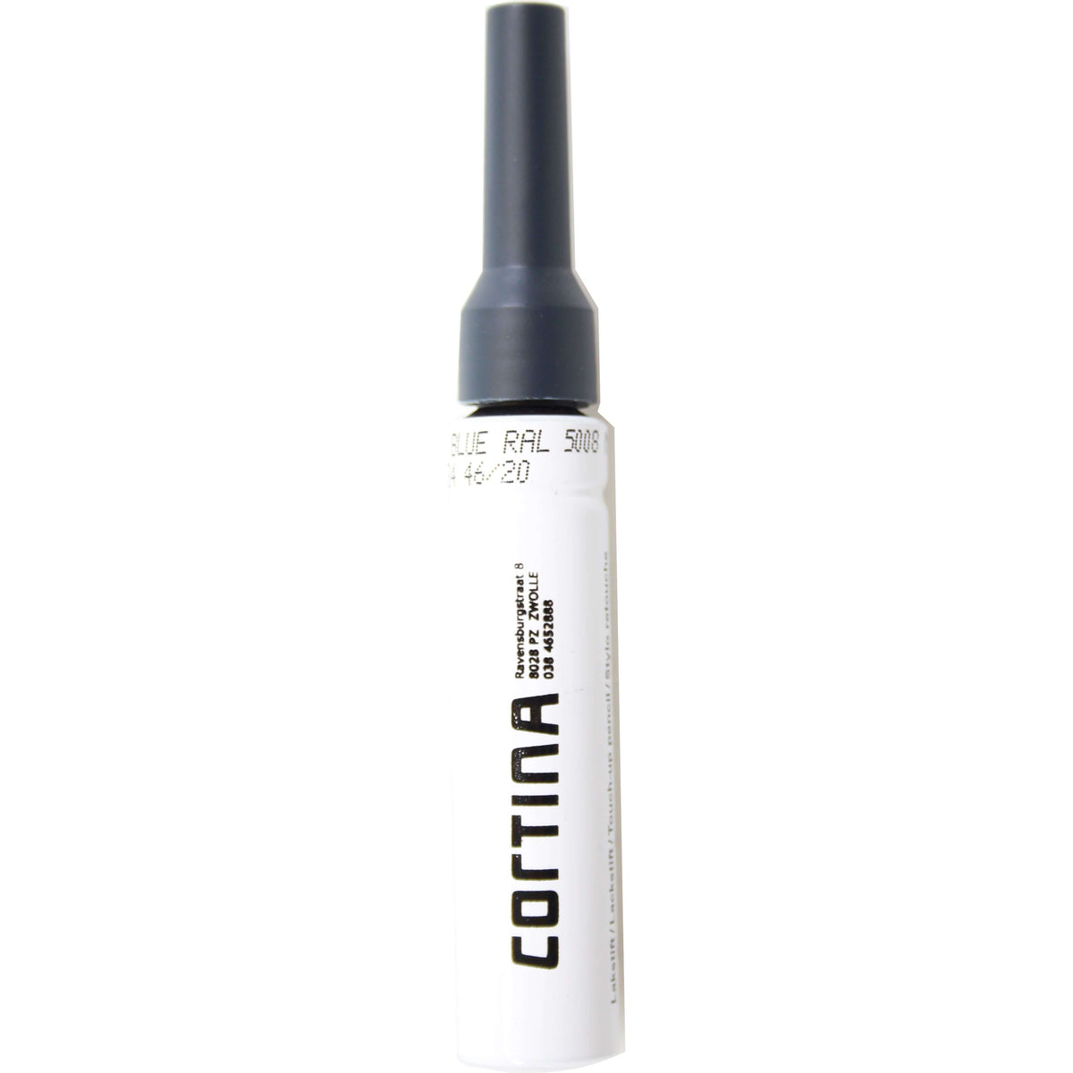 Cortina paint pen denim blå ral 5008 mat