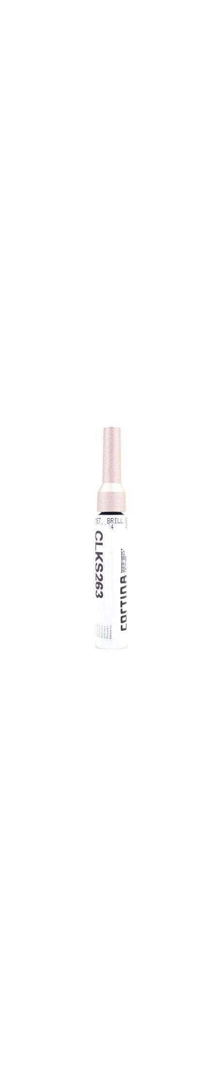 Cortina paint pen metallic brillant sølv mat