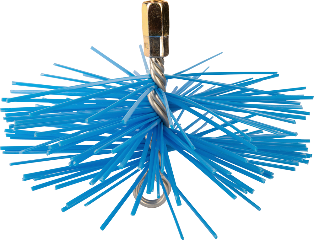 Meister dario dario nylonbørste 20cm blå - cmb207200