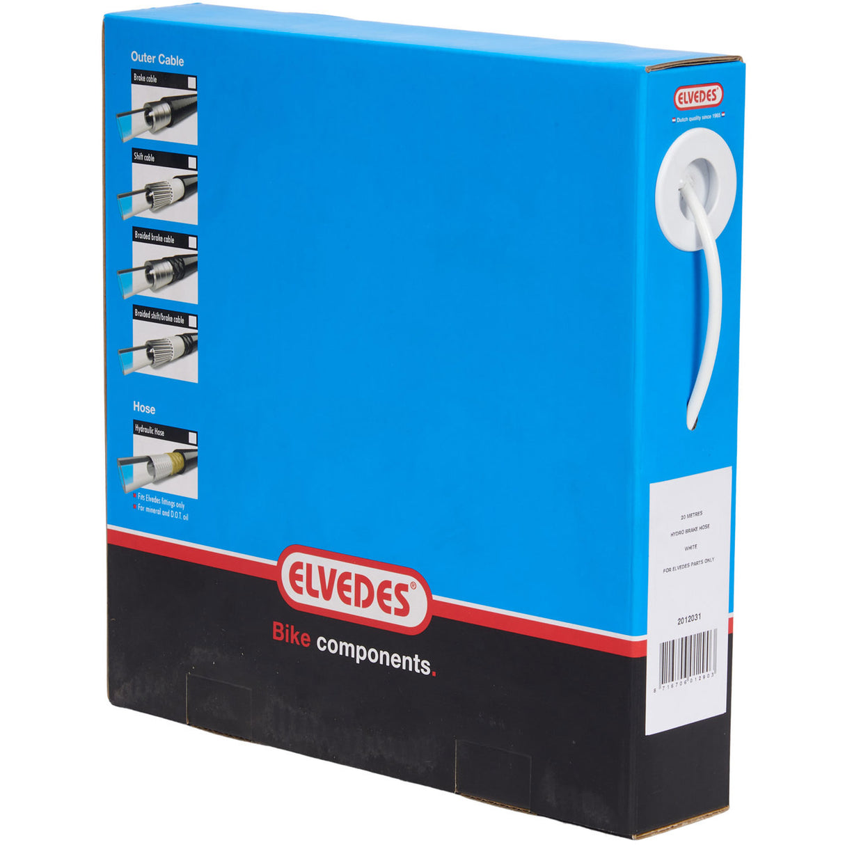 Elvedes Hydro Snake 20M PTFE White 2012031