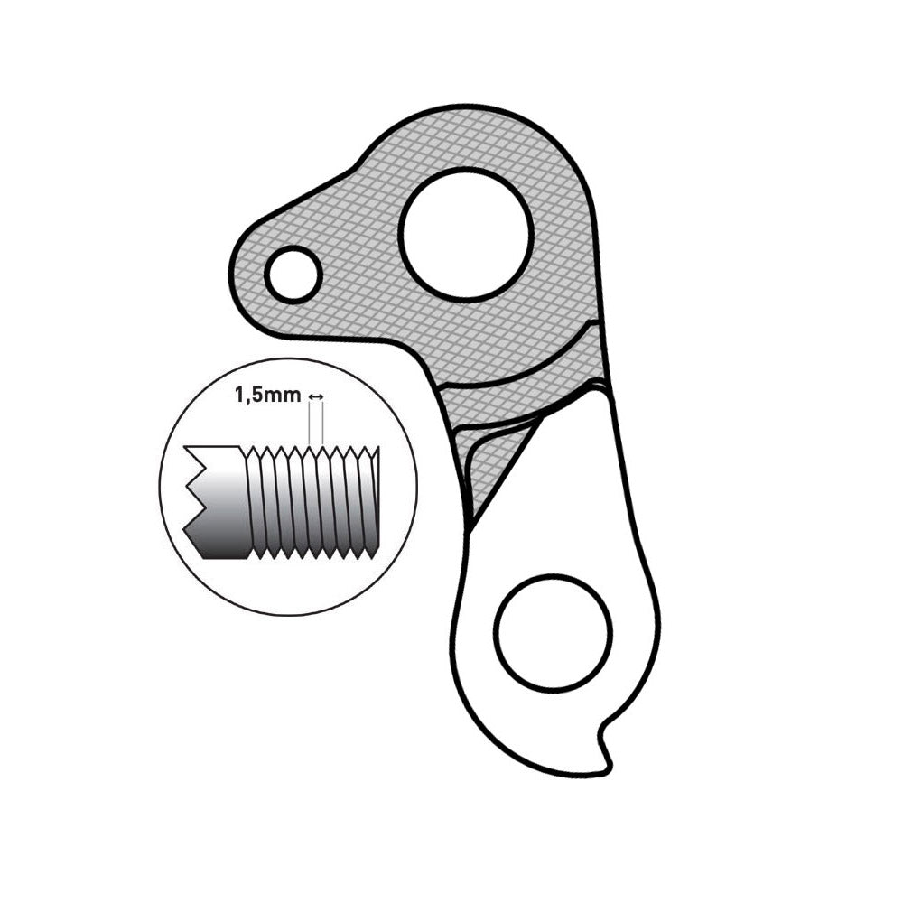 Union Derailleurpad GH-252 tyre