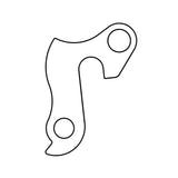 Derailleur Pendant GH-255 Bulls 60 mm sølv
