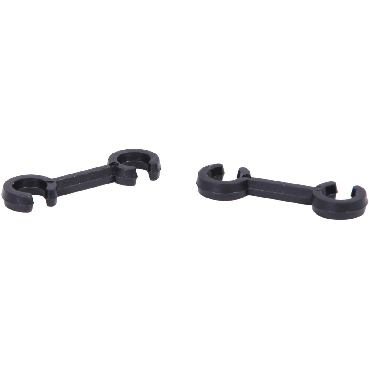 Elvedes kabelklip 4-5mm PVC sort (100x) ELV2010020