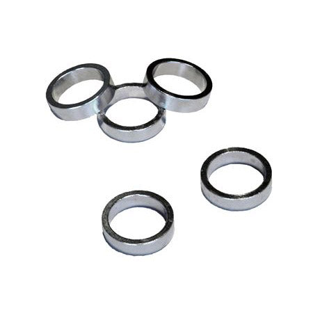 VWP Ballheadsring afstandsafstand Alu 8mm 1 sølv P 5