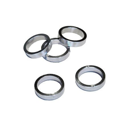 VWP Ballheadsring Spacer Alu 8mm 1,1 8 Sølv P 5