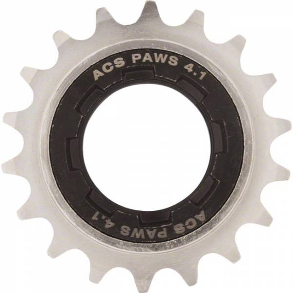 Acs freewheel bmx 18t 3 32 poter 4.1 bsa nikkel sort