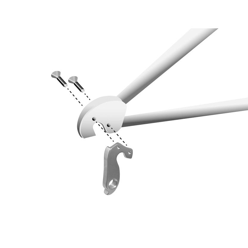 Union Derailleurpad GH-086 med skruesæt M3X0.5