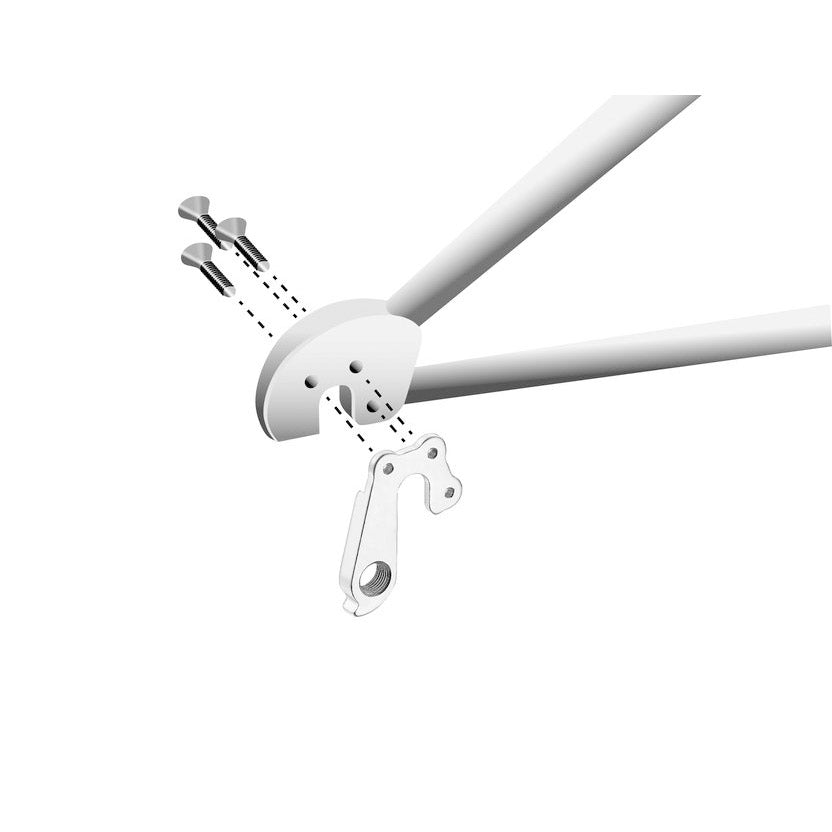 Union Derailleurpad GH-098 med skruesæt M3X0.5