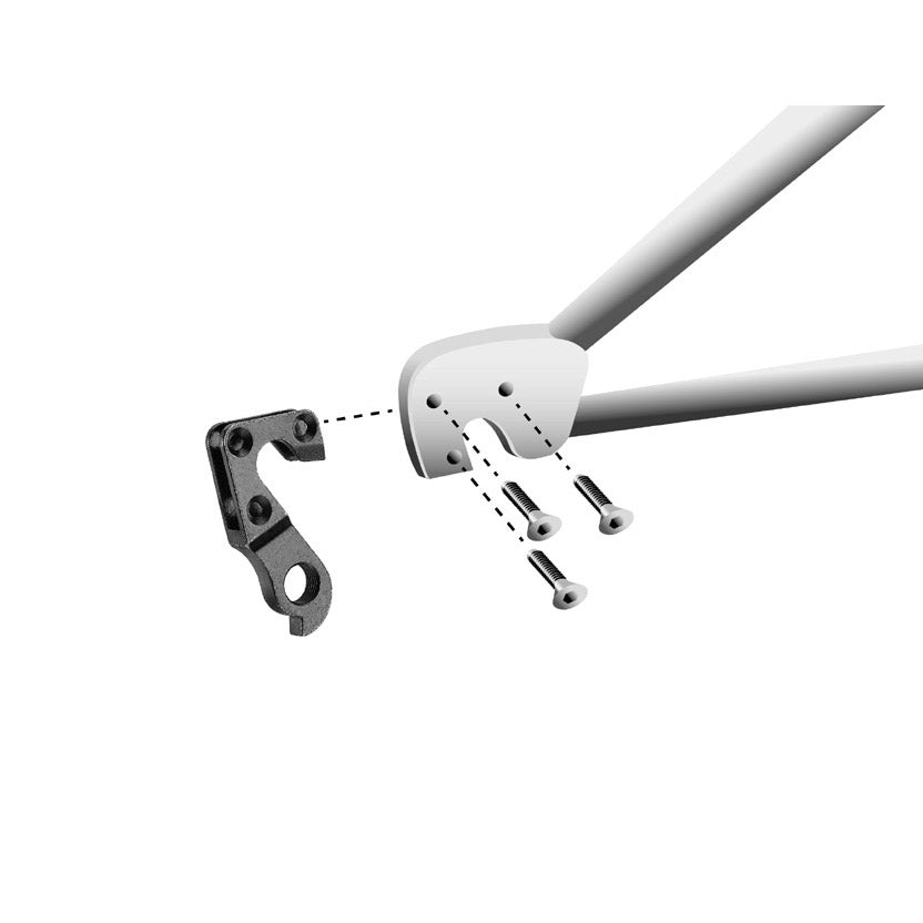 Union Derailleurpad GH-107 med skrusæt M3X0.9