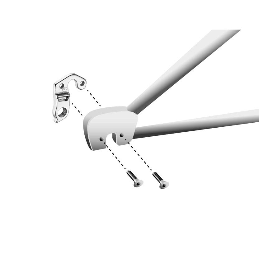 Union Derailleurpad GH-156 Scott med skruesæt