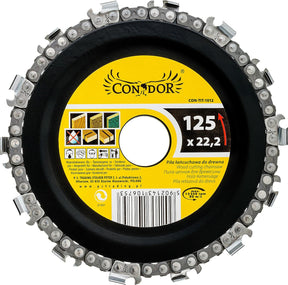 Houtkettingschijf 125mm