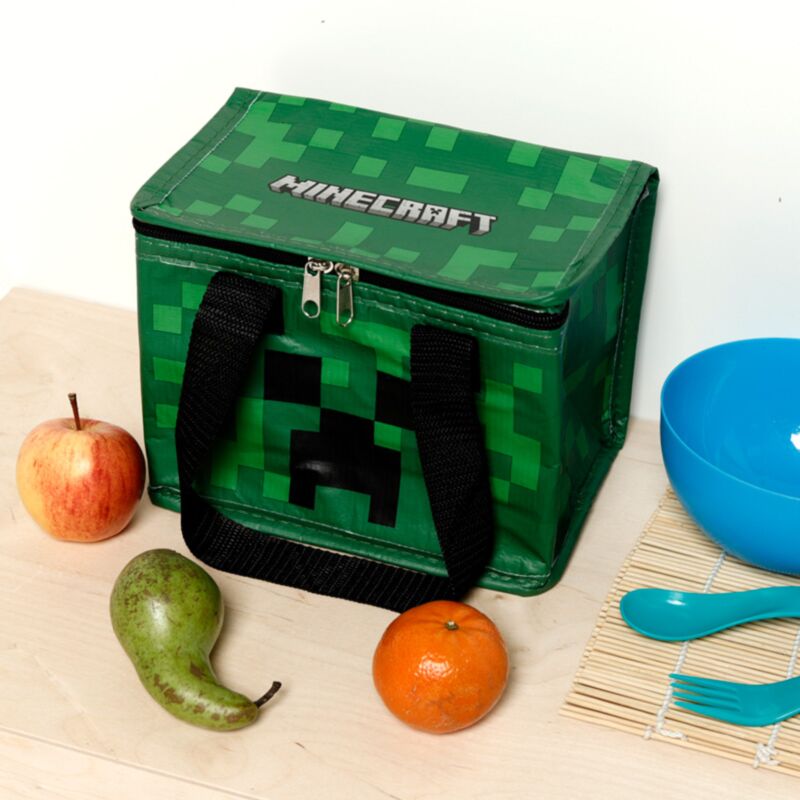 Union minecraft creeper rpet holdbar køletaske madpakke
