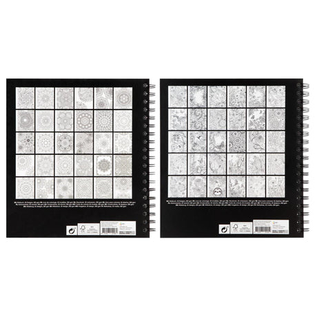 Craft id kleurboek harde kaft 30 designs 22,8x25,3x1,8cm