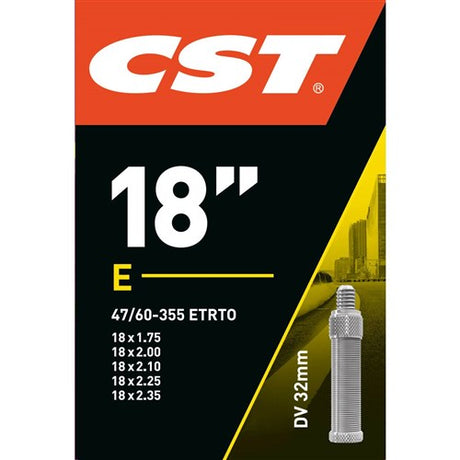 CST Inner Tube 18x1,75 ETRO 47 60-355, Ventil: Blitz Holland 32mm