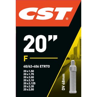 CST Inner Tube DV7 20 tommer 40 62-406 DV 48mm 070703