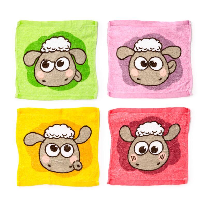 Kawaii Shaun fåret kompakt rejsehåndklæde