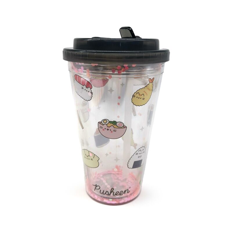 Union Pusheen the Cat Sushi Club Break Resistant Double Wall Cup Halm