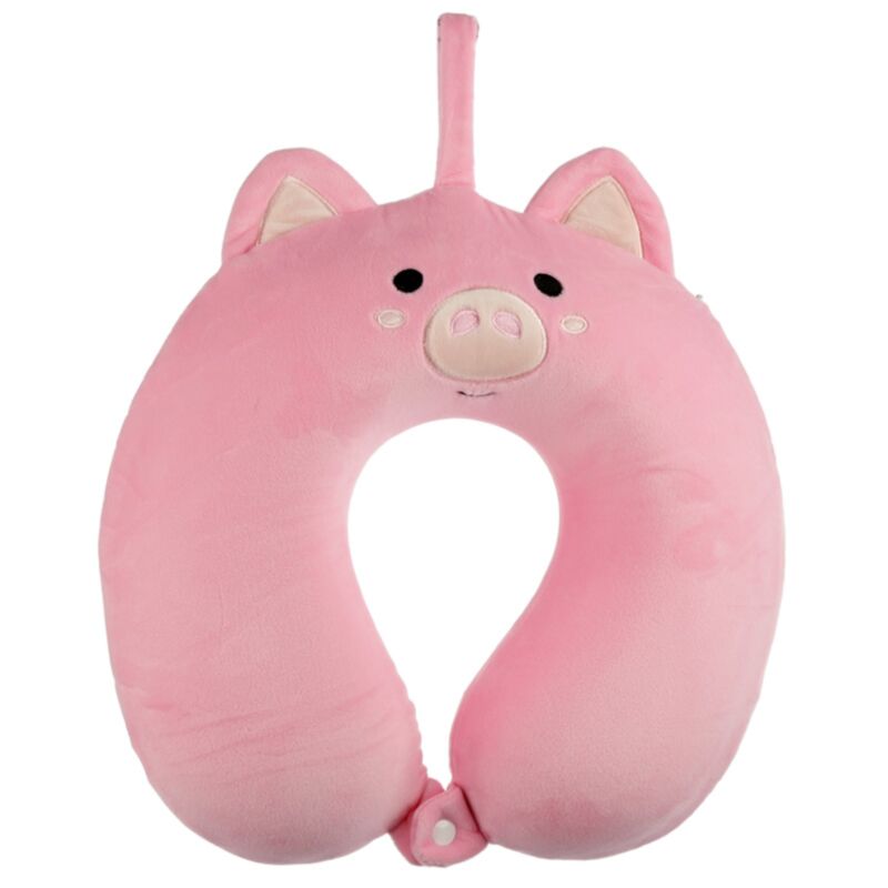 Relaxeazzz pig plys nakkepude med memoryskum
