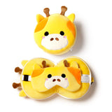 Ty relaxeazzz giraf rund rejsepude sovemaske