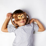 Ty relaxeazzz monkey rund rejsepude sovemaske