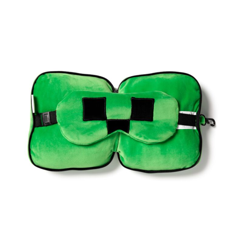 Union relaxeazzz minecraft creeper rund rejsepude sovemaske