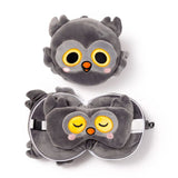 Ty relaxeazzz adoramals winston the Owl rund rejsepude sovemaske