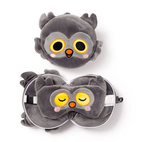 Ty relaxeazzz adoramals winston the Owl rund rejsepude sovemaske