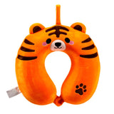 Relaxeazzz tiger adoramals plys nakkepude i memoryskum