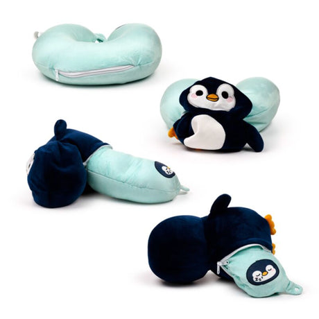 Swapseazzz Adoramals Penguin 2-i-1 Plys rejsepude