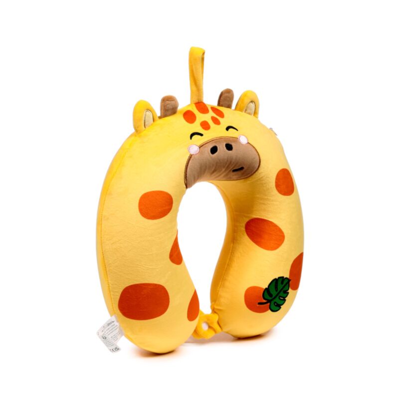 Relaxeazzz raffi the giraffe adoramals plys nakkepude i memoryskum