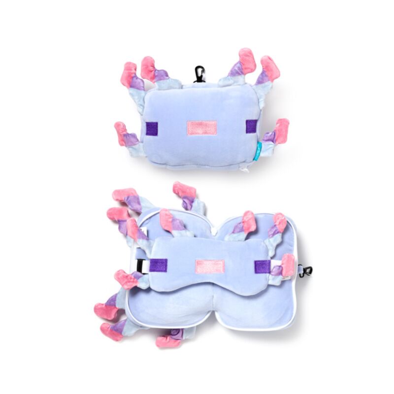 Union relaxeazzz minecraft axolotl rund rejsepude sovemaske