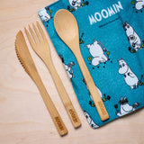 Moomin - 100% naturlig bambus 6-delt bestiksæt