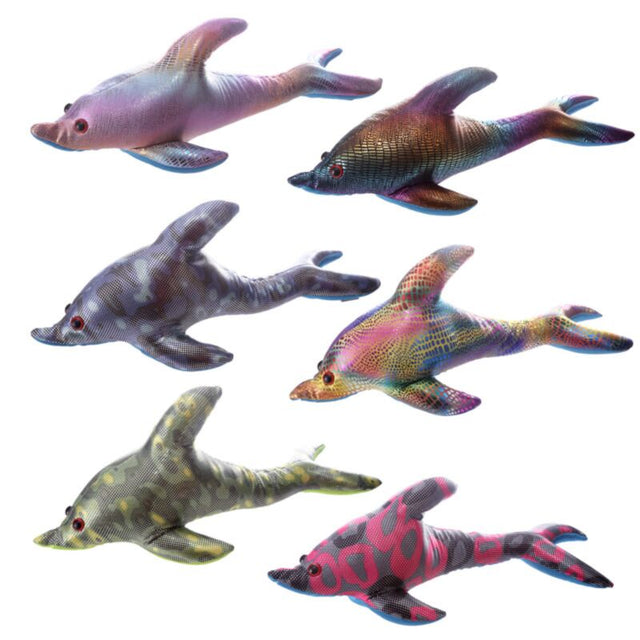 Delfin krammedyr sanddyr 35 cm