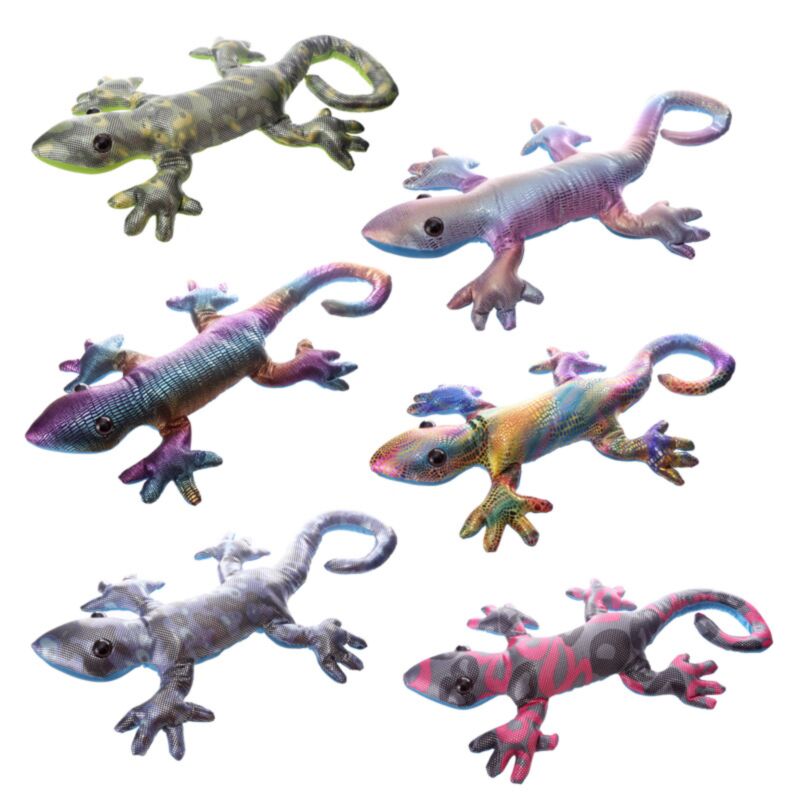 Gekko dyr krammelegetøj sand dyr 45cm