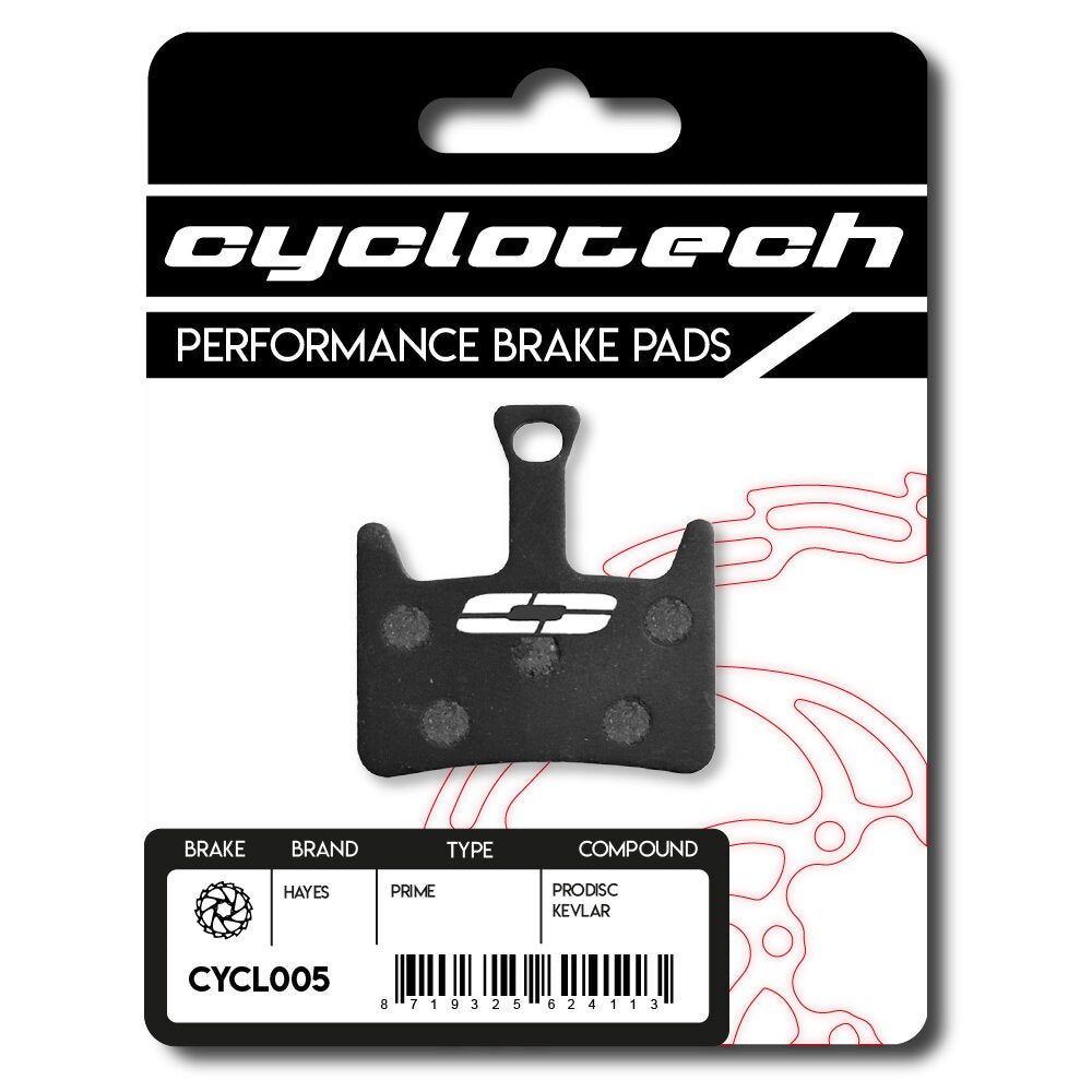 Cyclo tech schijfremblok prodisc kevlar hayes prime