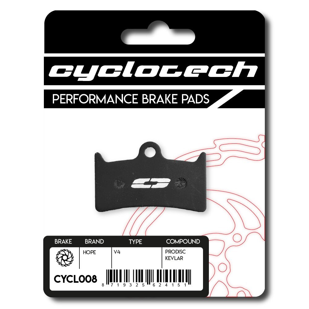 Cyclo tech schijfremblok prodisc kevlar hope v4