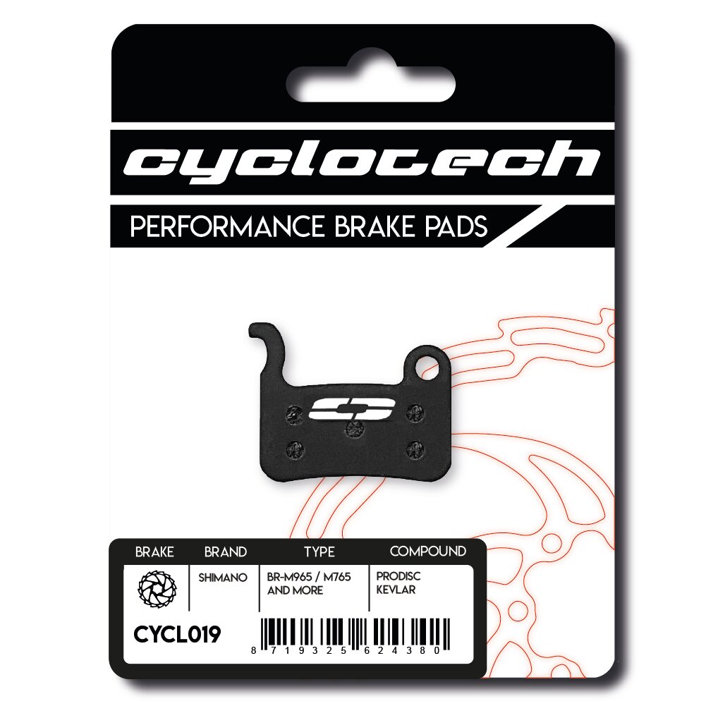 Cyclo tech schijfremblok prodisc kevlar shimano xt br-m965